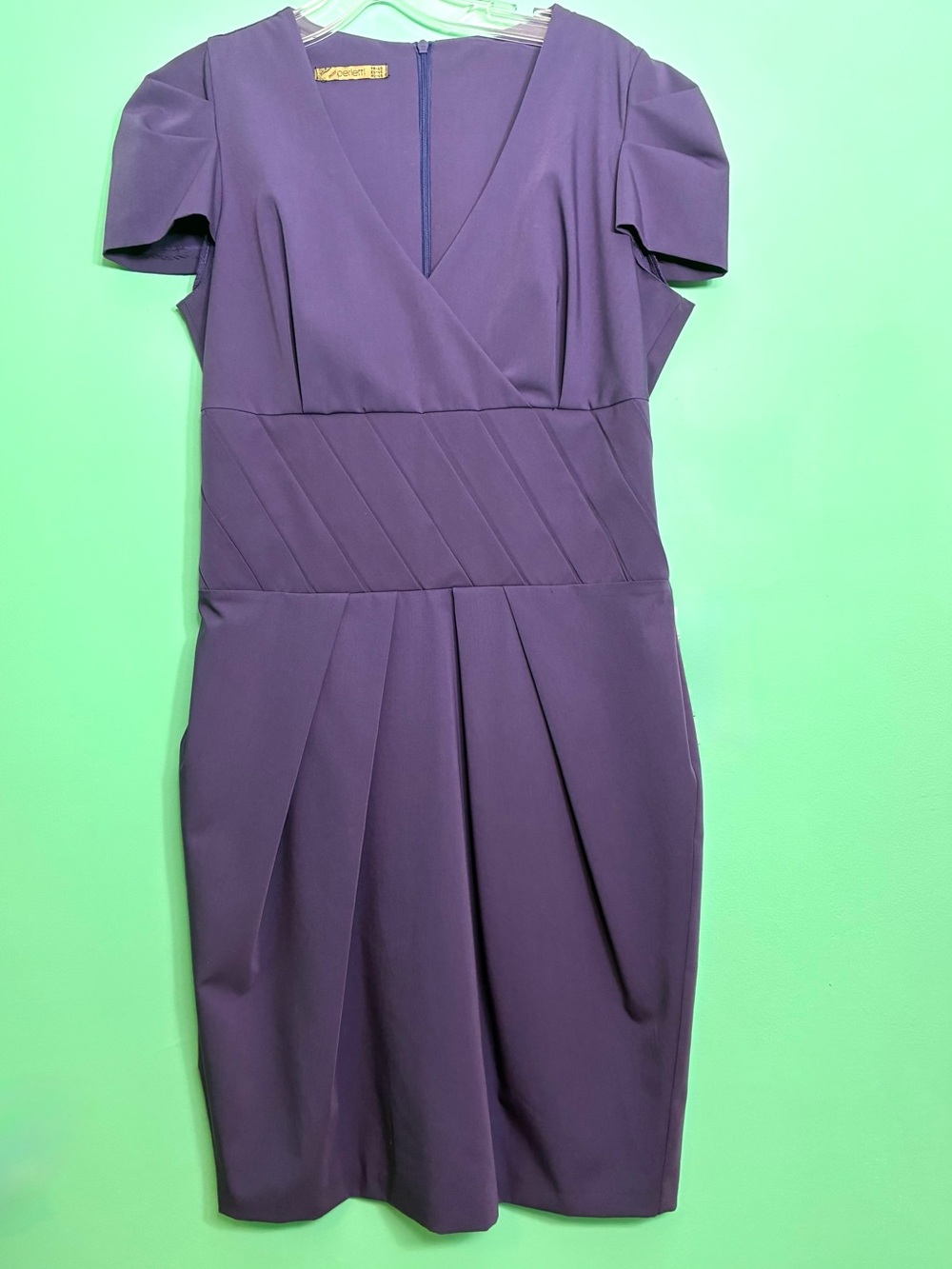 Miss Perrletti Elegant Fashion Purple Dress - Picture 14 of 16